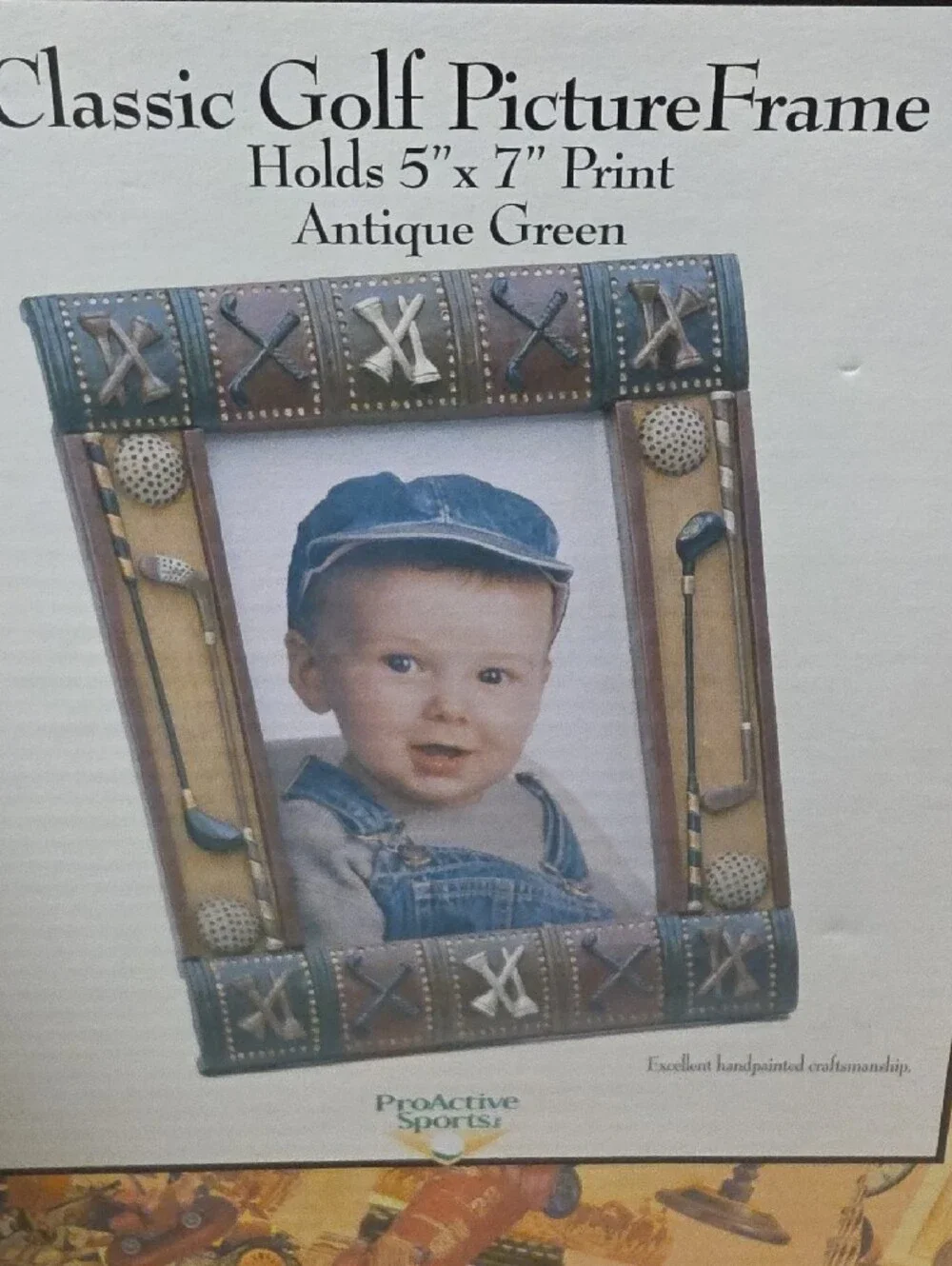 Proactiv Antique Green Classic Golf Picture Frame